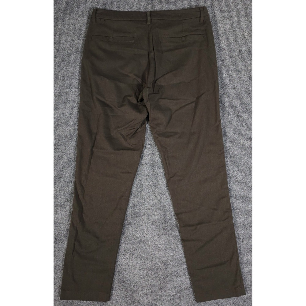 Lululemon Mens 34x31 Commission Pants Olive Green Classic Stretch Casual Zip - Picture 7 of 7